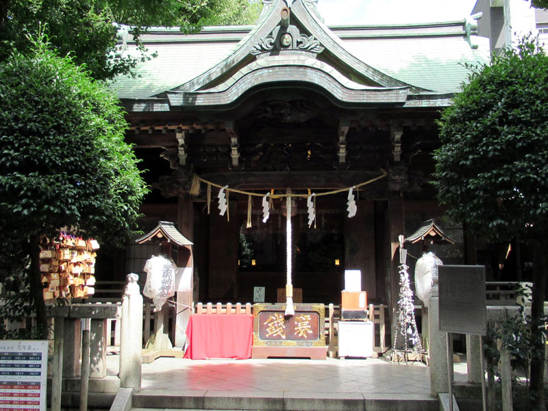 スタジオよもだ → 小野照崎神社 入谷