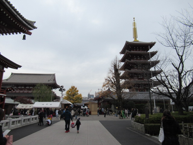 スタジオよもだ → 歳の市 浅草寺